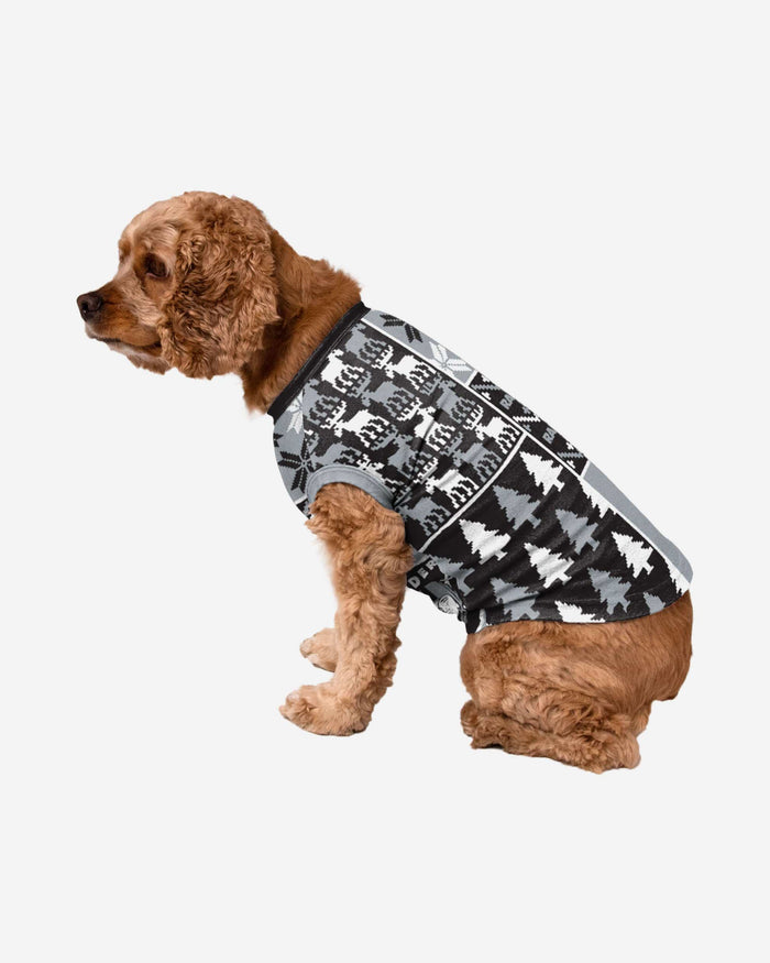 Las Vegas Raiders Busy Block Dog Sweater FOCO XS - FOCO.com