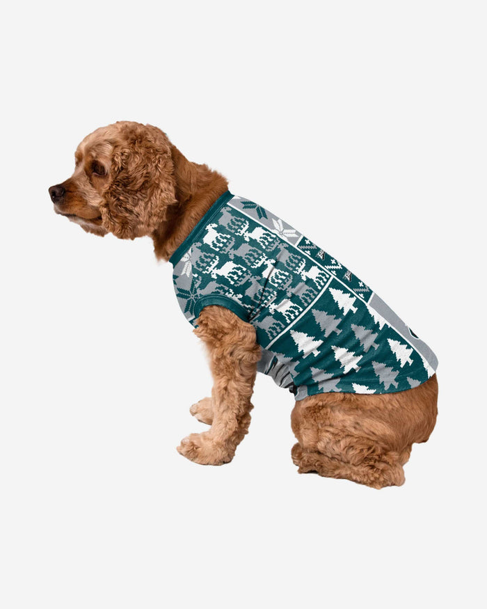 Philadelphia Eagles Busy Block Dog Sweater FOCO XS - FOCO.com