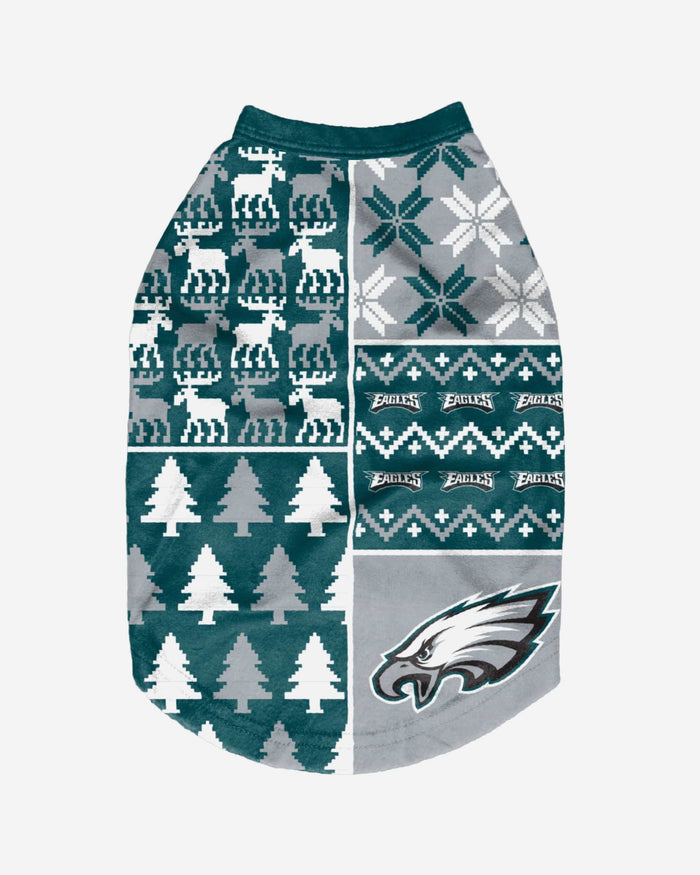 Philadelphia Eagles Busy Block Dog Sweater FOCO - FOCO.com