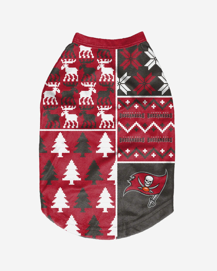 Tampa Bay Buccaneers Busy Block Dog Sweater FOCO - FOCO.com