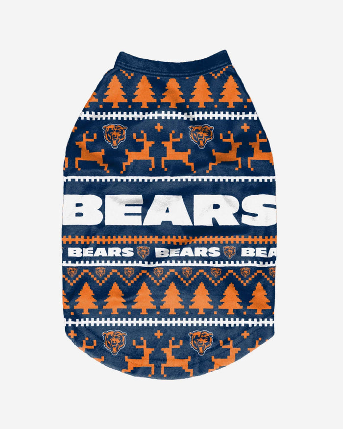 Chicago Bears Dog Family Holiday Sweater FOCO - FOCO.com