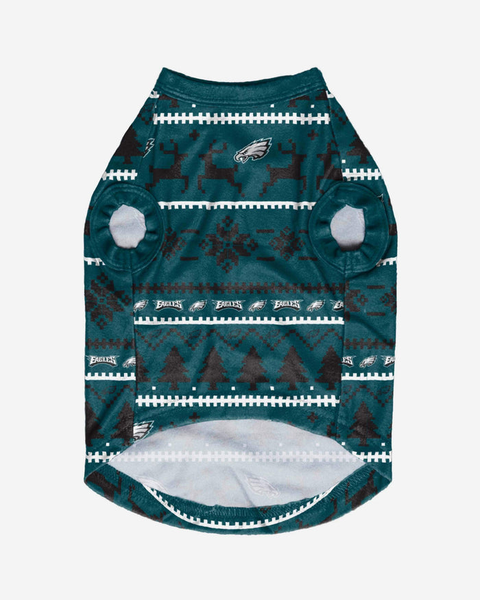 Philadelphia Eagles Dog Family Holiday Sweater FOCO - FOCO.com