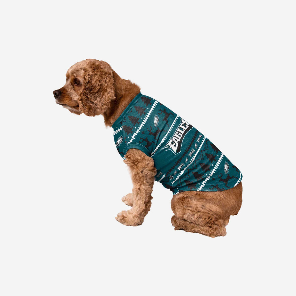 Philadelphia Eagles Dog Family Holiday Sweater FOCO S - FOCO.com