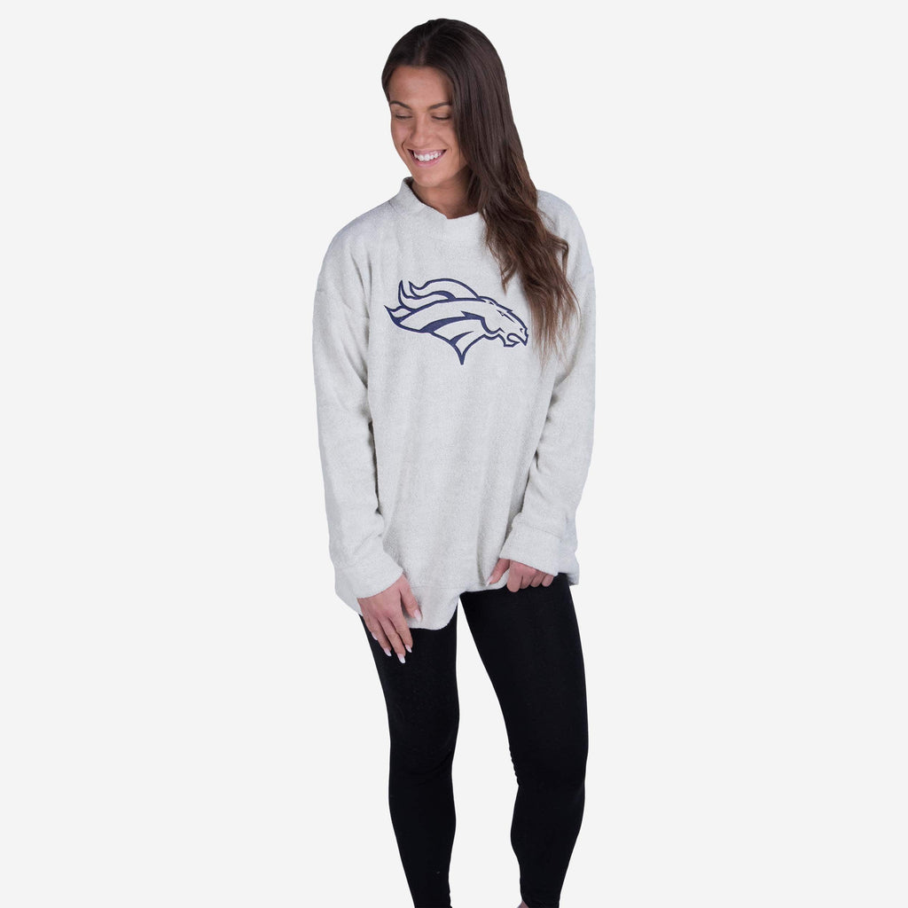 Denver Broncos Womens Oversized Comfy Sweater FOCO - FOCO.com