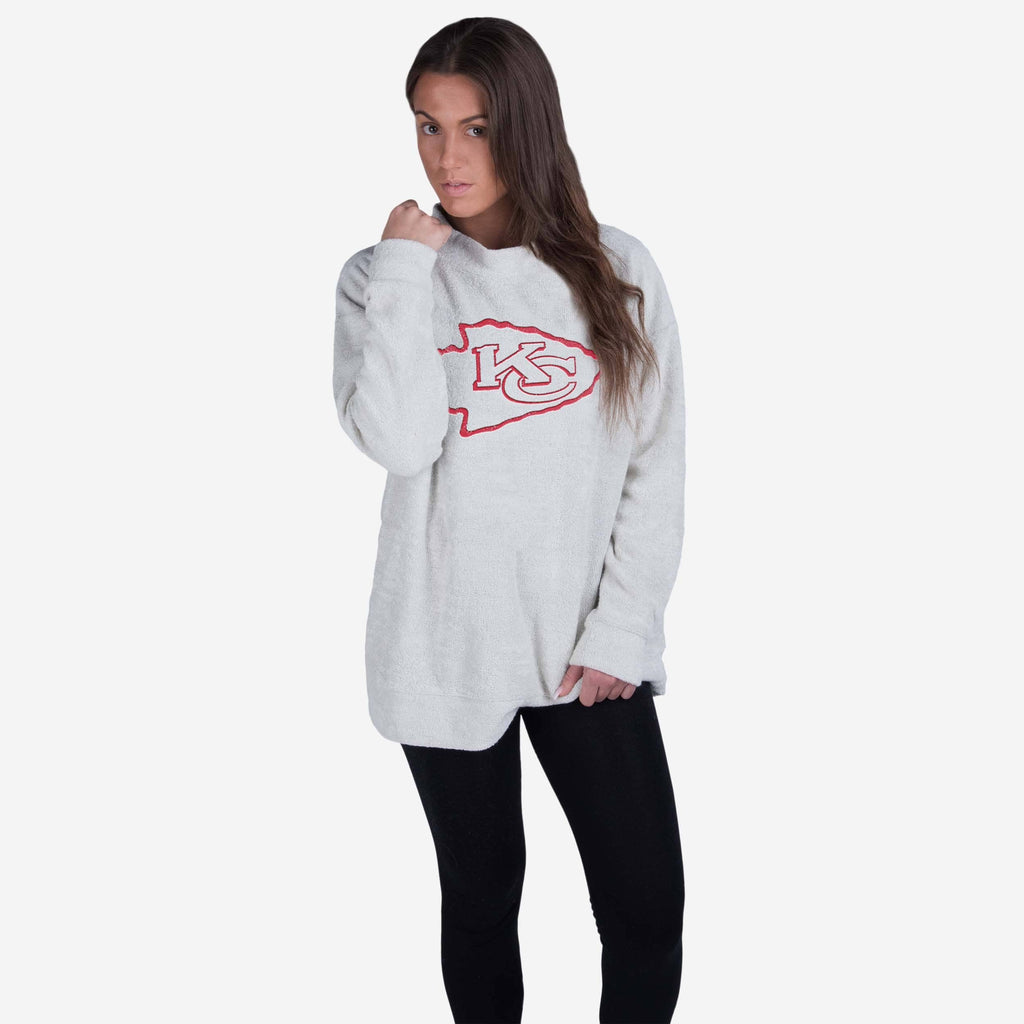 Kansas City Chiefs Womens Oversized Comfy Sweater FOCO - FOCO.com