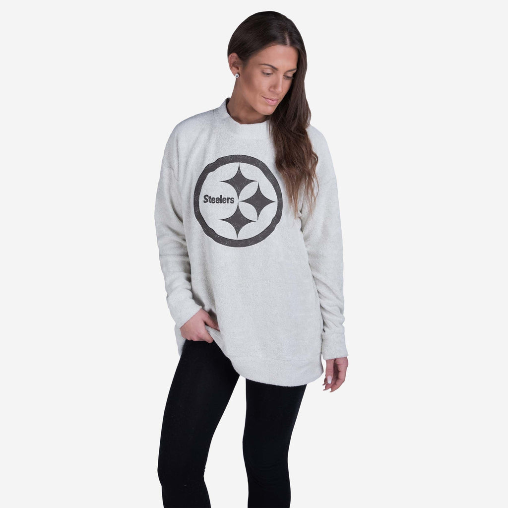 Pittsburgh Steelers Womens Oversized Comfy Sweater FOCO - FOCO.com