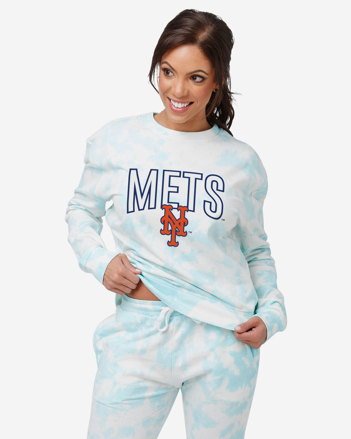 New York Mets Womens Cloud Coverage Sweater FOCO S - FOCO.com