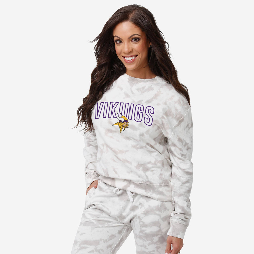Minnesota Vikings Womens Cloud Coverage Sweater FOCO S - FOCO.com