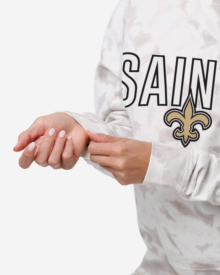 New Orleans Saints Womens Cloud Coverage Sweater FOCO - FOCO.com