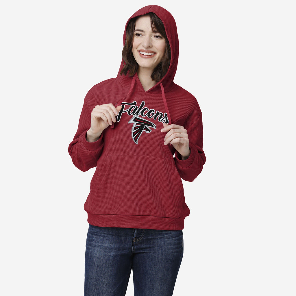 Atlanta Falcons Womens Waffle Lounge Sweater FOCO S - FOCO.com