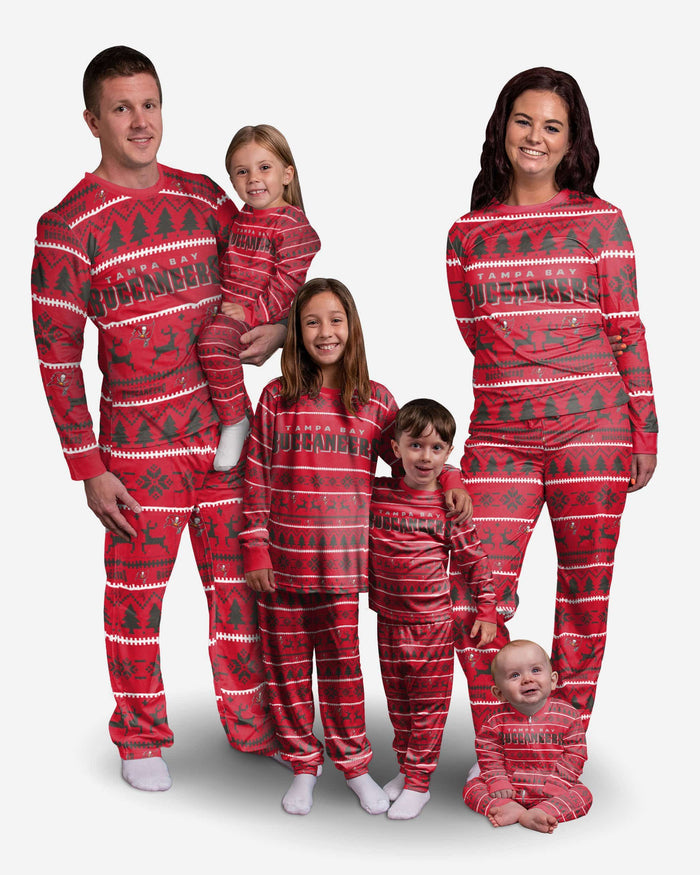 Tampa Bay Buccaneers Toddler Family Holiday Pajamas FOCO - FOCO.com