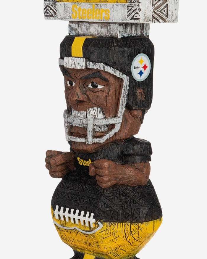 Pittsburgh Steelers Tiki Totem Figurine FOCO - FOCO.com