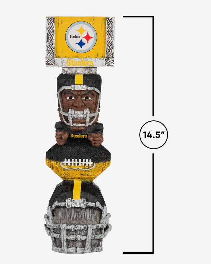 Pittsburgh Steelers Tiki Totem Figurine FOCO - FOCO.com