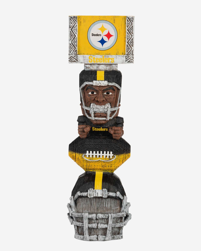 Pittsburgh Steelers Tiki Totem Figurine FOCO - FOCO.com