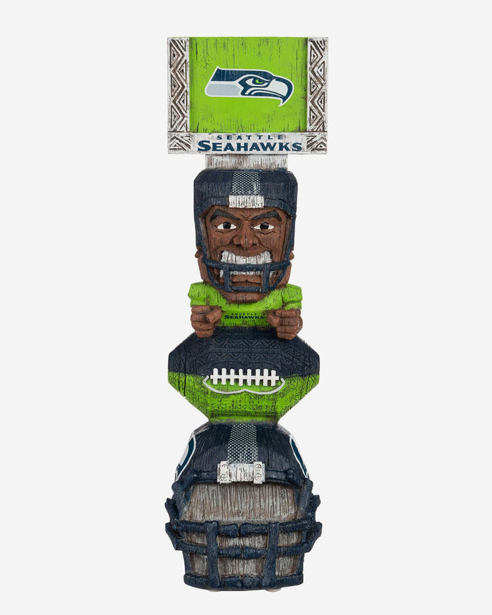 Seattle Seahawks Tiki Totem Figurine FOCO - FOCO.com