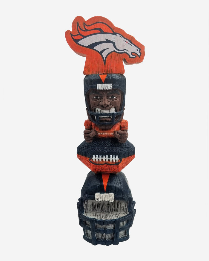 Denver Broncos Tiki Figurine FOCO - FOCO.com