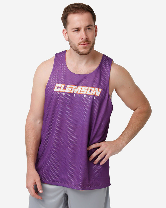 Clemson Tigers Reversible Floral Change-Up Sleeveless Top FOCO - FOCO.com