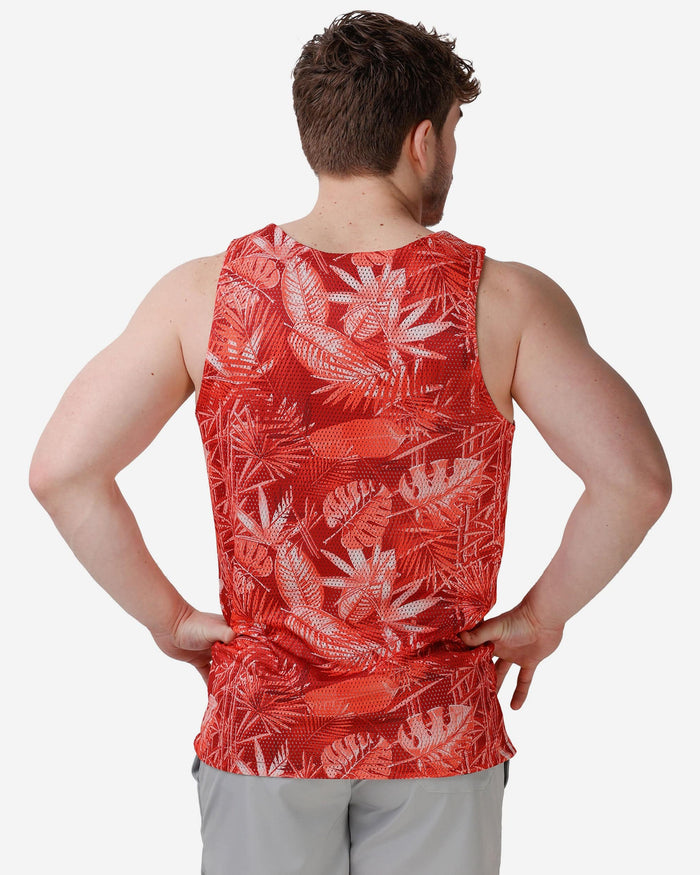 San Francisco 49ers Reversible Floral Change-Up Sleeveless Top FOCO - FOCO.com