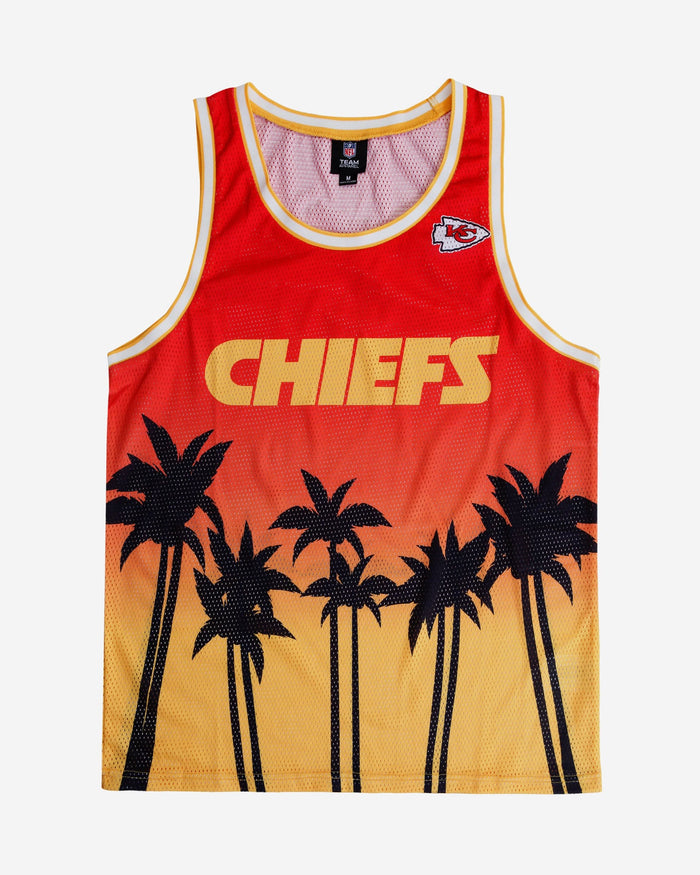 Kansas City Chiefs Sunset Sleeveless Top FOCO - FOCO.com