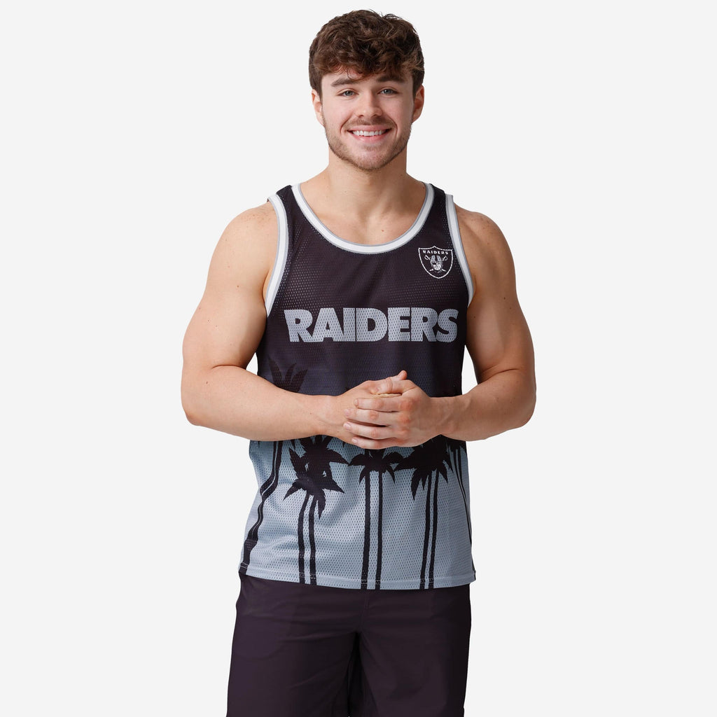 Las Vegas Raiders Sunset Sleeveless Top FOCO S - FOCO.com