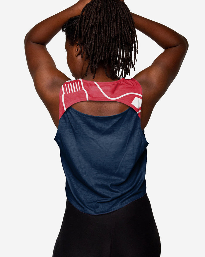 Boston Red Sox Womens Croppin' It Sleeveless Top FOCO - FOCO.com