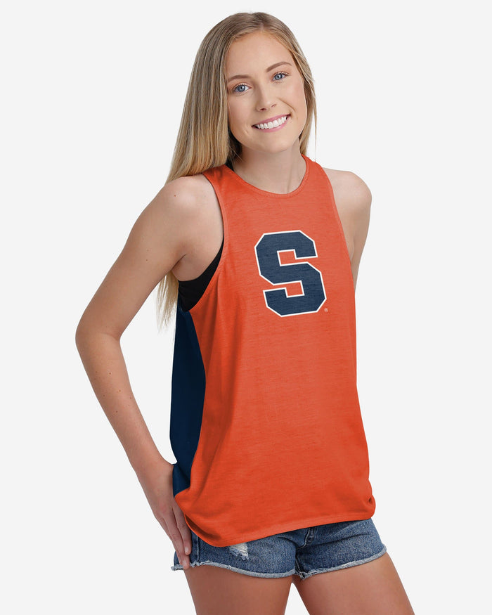 Syracuse Orange Womens Tie-Breaker Sleeveless Top FOCO - FOCO.com