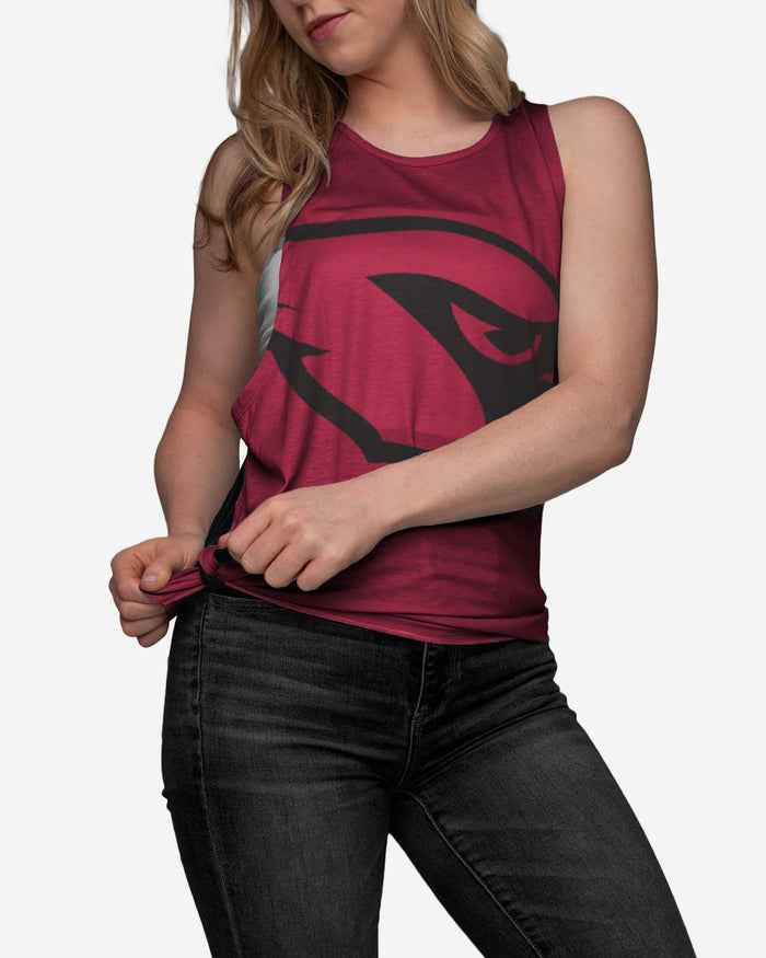 Arizona Cardinals Womens Side-Tie Sleeveless Top FOCO - FOCO.com