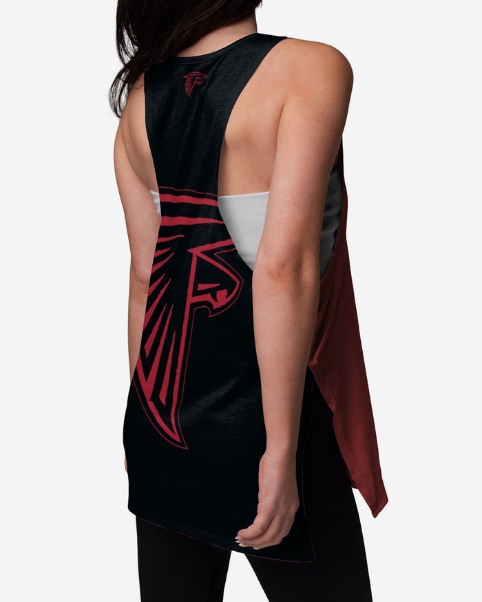 Atlanta Falcons Womens Side-Tie Sleeveless Top FOCO - FOCO.com