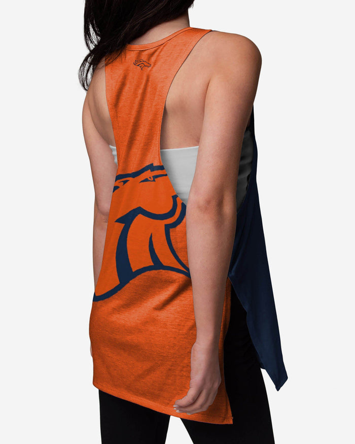 Denver Broncos Womens Side-Tie Sleeveless Top FOCO - FOCO.com