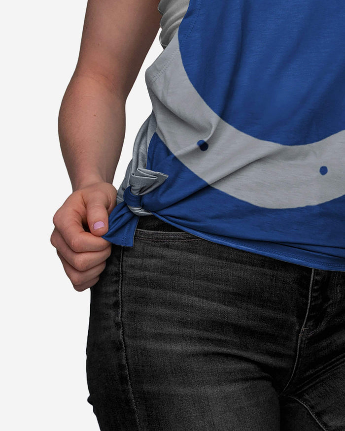 Indianapolis Colts Womens Side-Tie Sleeveless Top FOCO - FOCO.com