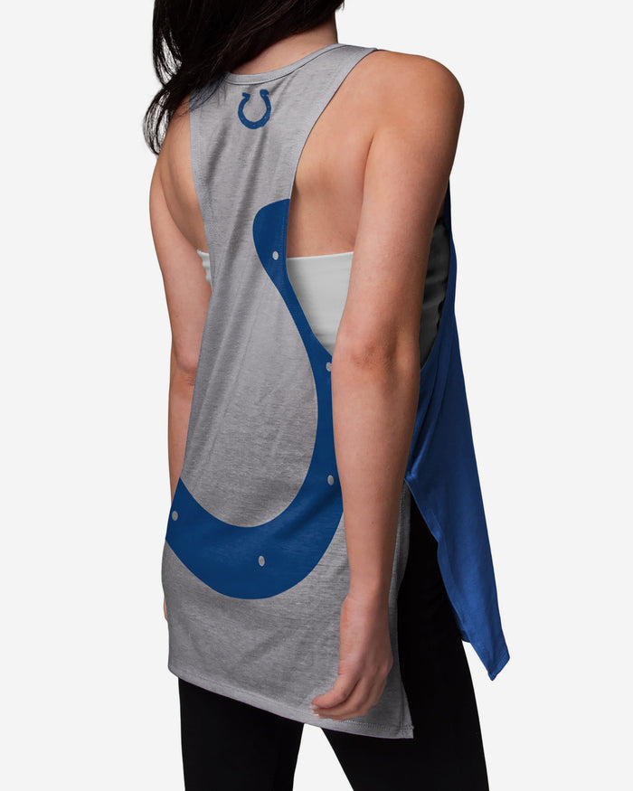 Indianapolis Colts Womens Side-Tie Sleeveless Top FOCO - FOCO.com