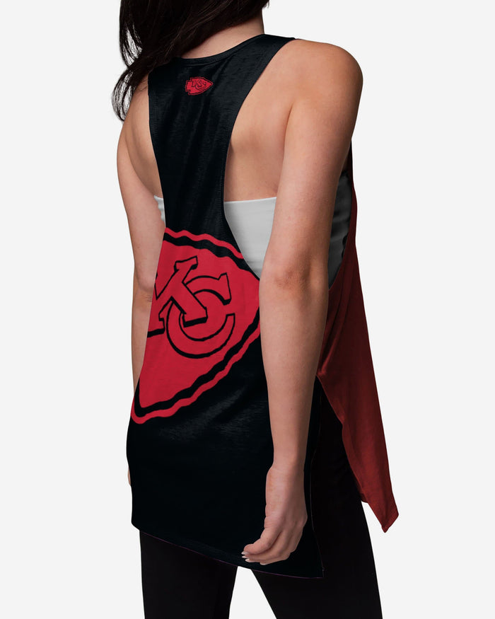 Kansas City Chiefs Womens Side-Tie Sleeveless Top FOCO - FOCO.com