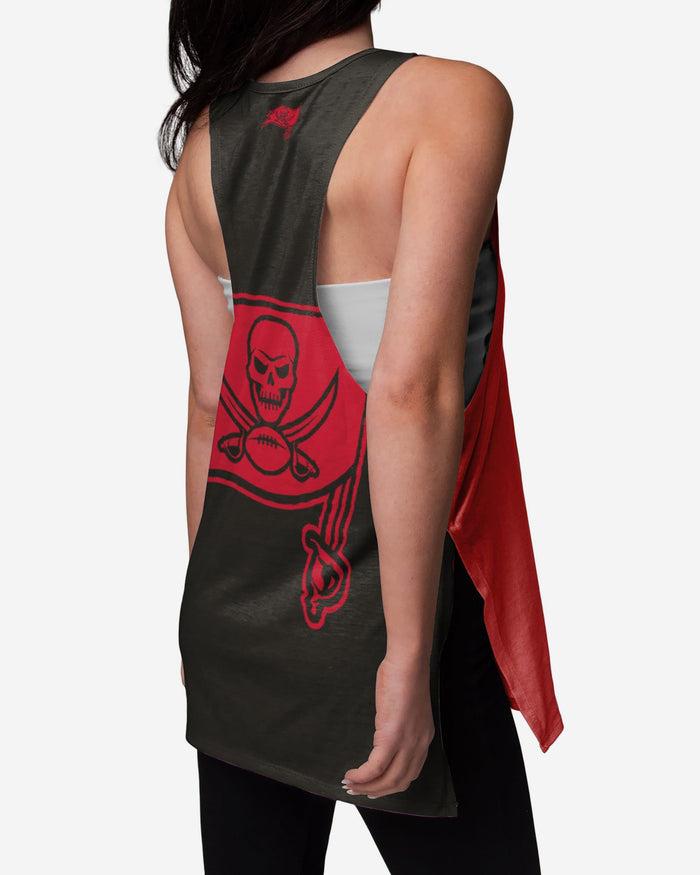 Tampa Bay Buccaneers Womens Side-Tie Sleeveless Top FOCO - FOCO.com