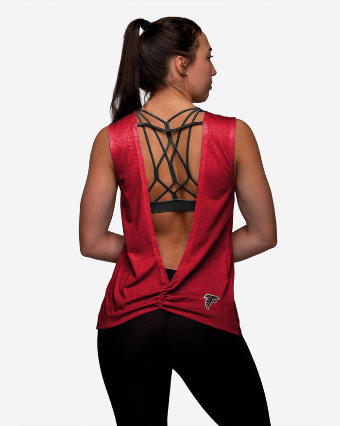 Atlanta Falcons Womens Strapped V-Back Sleeveless Top FOCO - FOCO.com