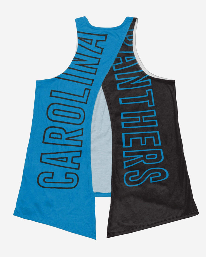 Carolina Panthers Womens Tie-Breaker Sleeveless Top FOCO - FOCO.com