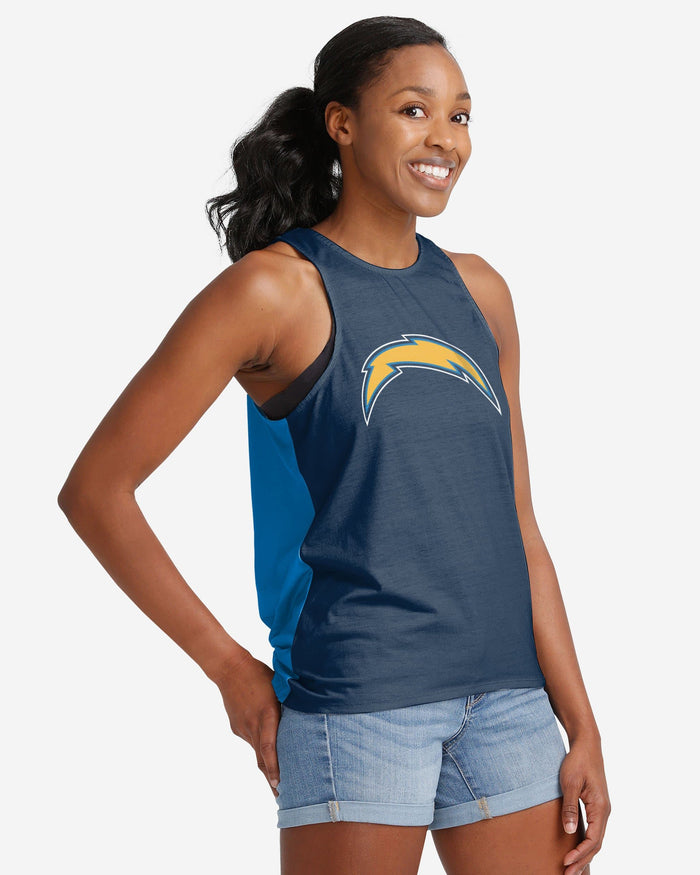 Los Angeles Chargers Womens Original Tie-Breaker Sleeveless Top FOCO - FOCO.com