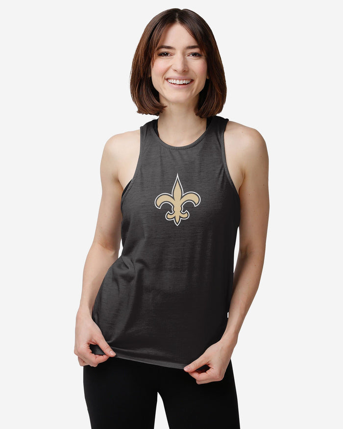New Orleans Saints Womens Tie-Breaker Sleeveless Top FOCO - FOCO.com