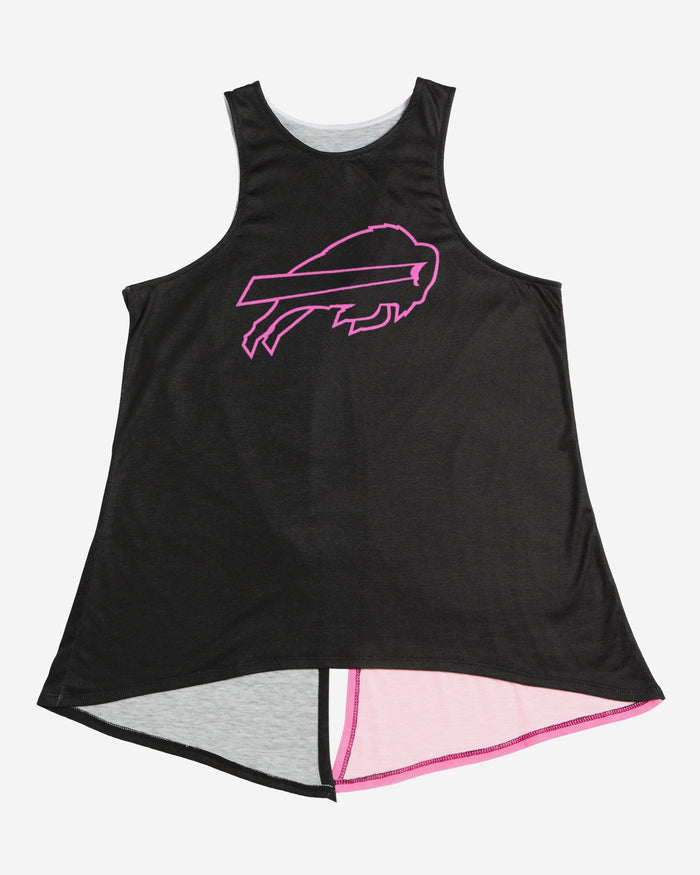 Buffalo Bills Womens Highlights Tie-Breaker Sleeveless Top FOCO - FOCO.com