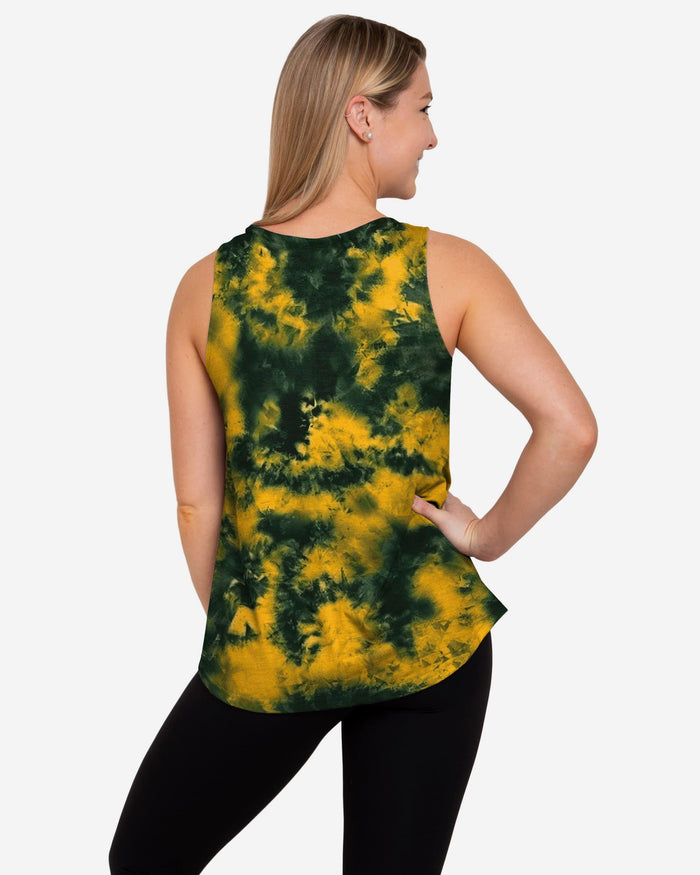 Green Bay Packers Womens To Tie-Dye For Sleeveless Top FOCO - FOCO.com