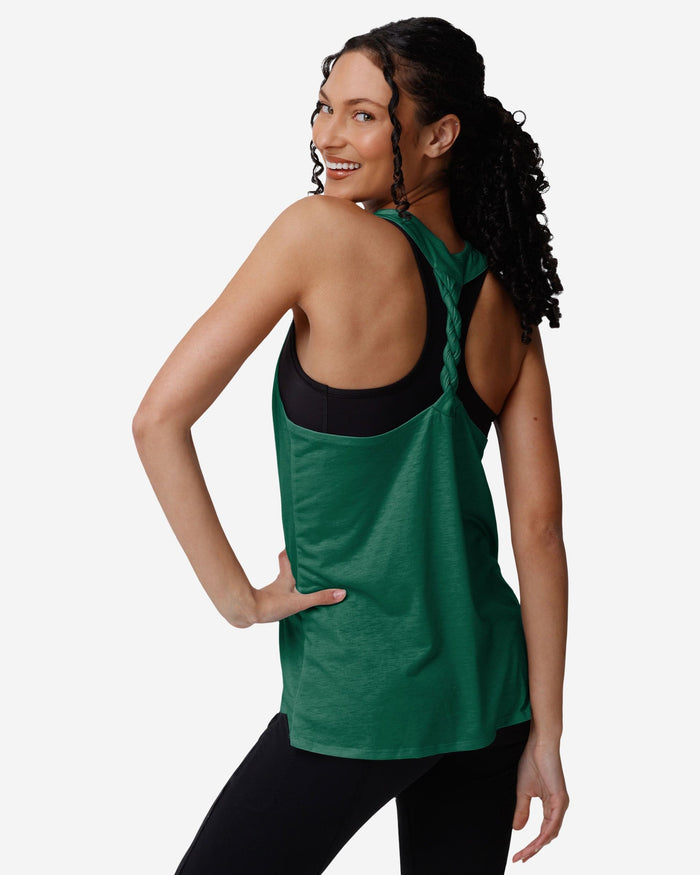 New York Jets Womens Team Twist Sleeveless Top FOCO - FOCO.com