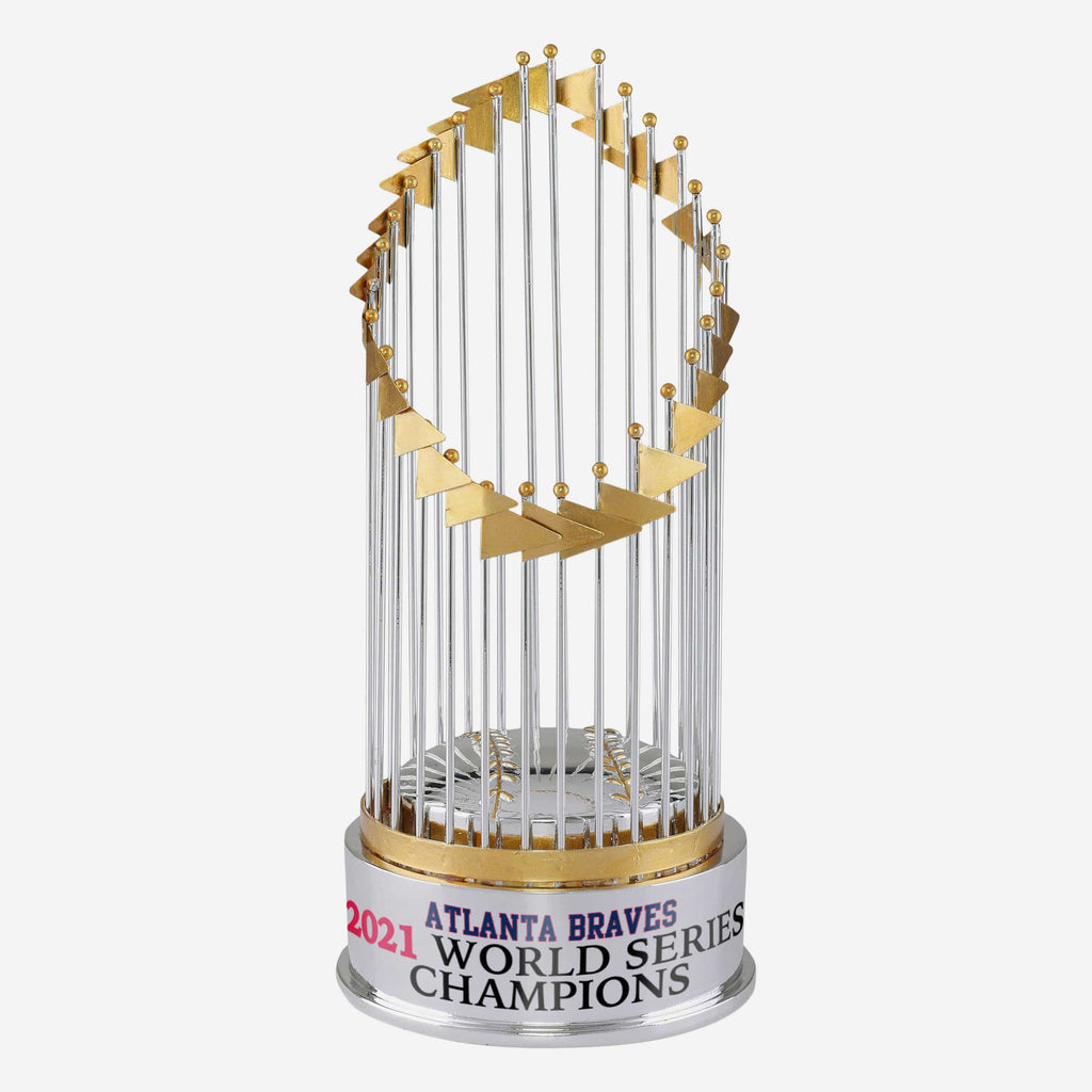 Atlanta Braves 2021 World Series Champions Replica Trophy FOCO - FOCO.com