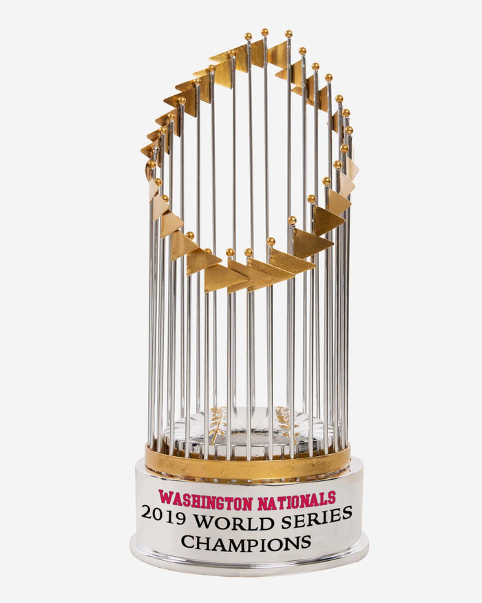 Washington Nationals 2019 World Series Champions Trophy Replica FOCO - FOCO.com