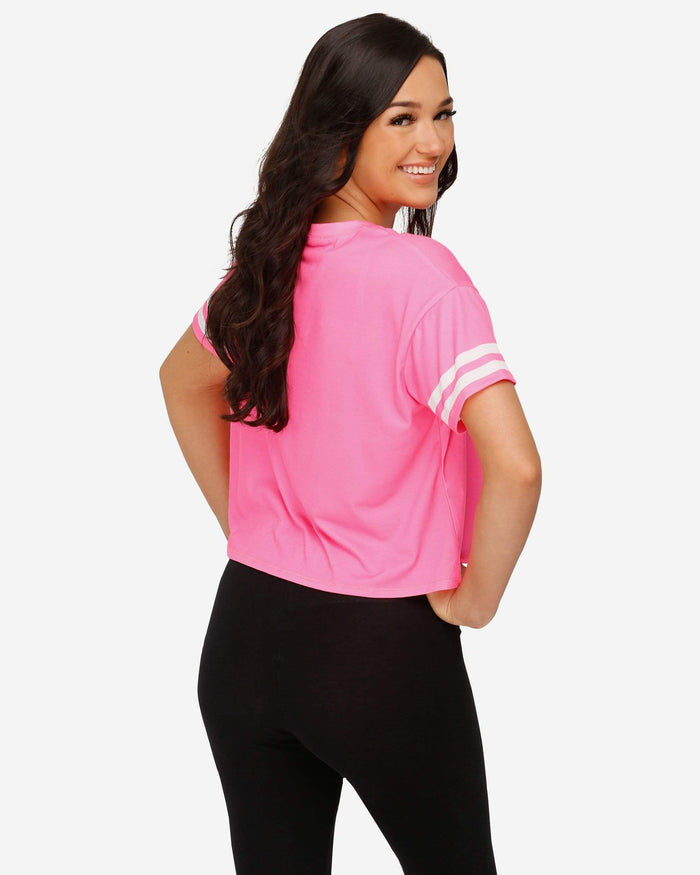 San Francisco 49ers Womens Highlights Crop Top FOCO - FOCO.com