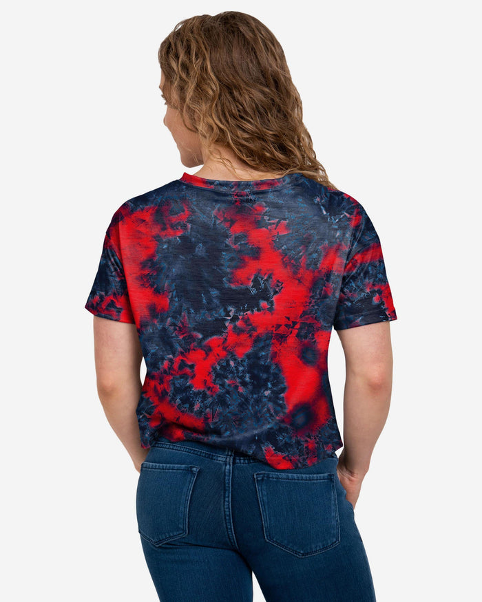 Boston Red Sox Womens To Tie-Dye For Crop Top FOCO - FOCO.com