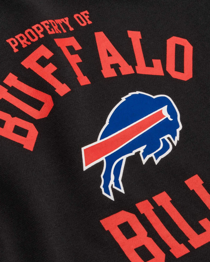 Buffalo Bills Womens Cropped Team Crewneck FOCO - FOCO.com