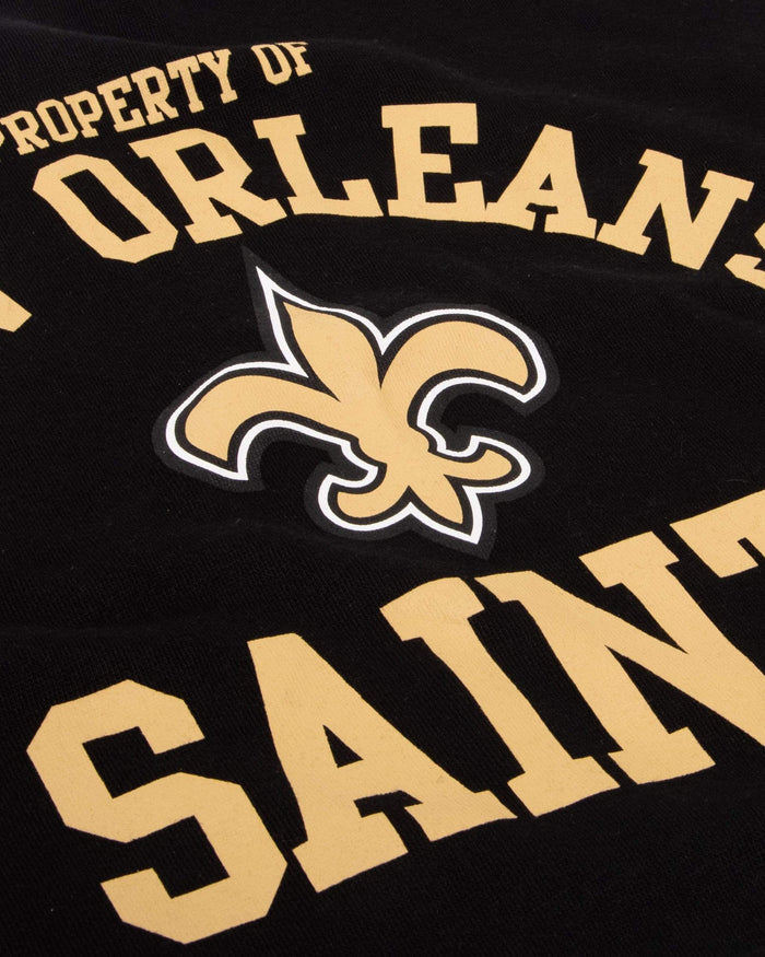 New Orleans Saints Womens Cropped Team Crewneck FOCO - FOCO.com