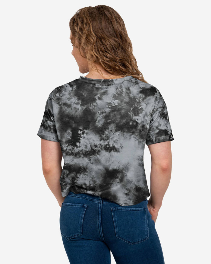 Las Vegas Raiders Womens To Tie-Dye For Crop Top FOCO - FOCO.com