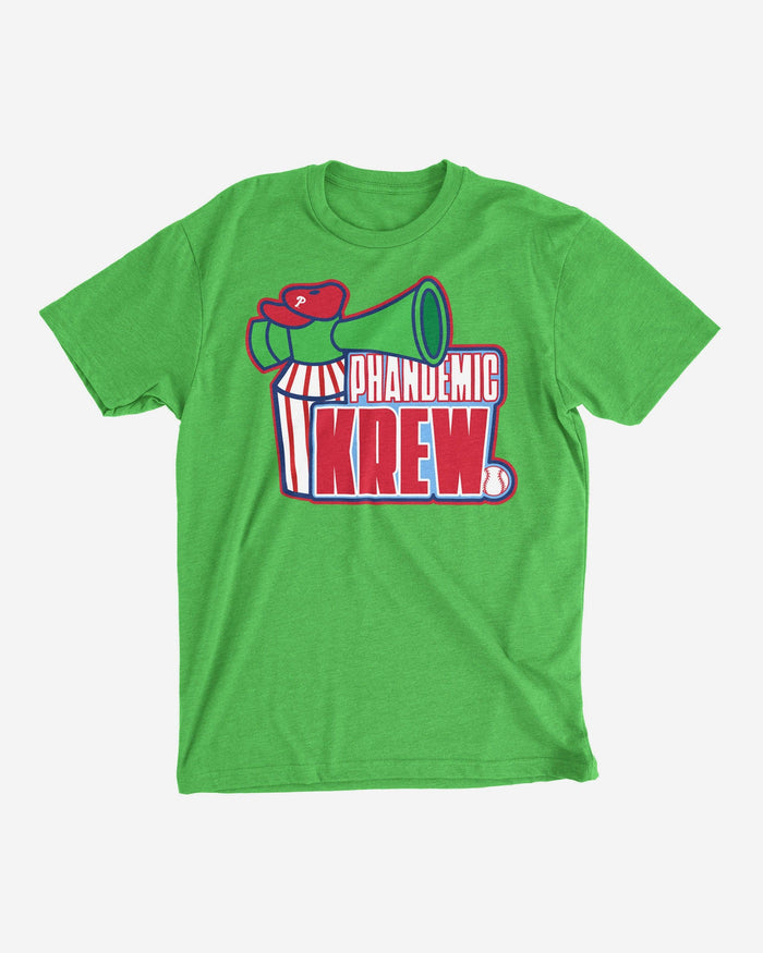 Philadelphia Phillies Green Phandemic Krew T-Shirt FOCO - FOCO.com