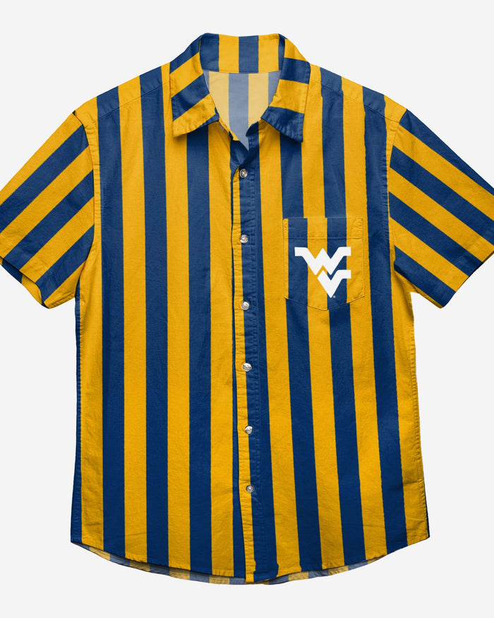 West Virginia Mountaineers Thematic Button Up Shirt FOCO - FOCO.com