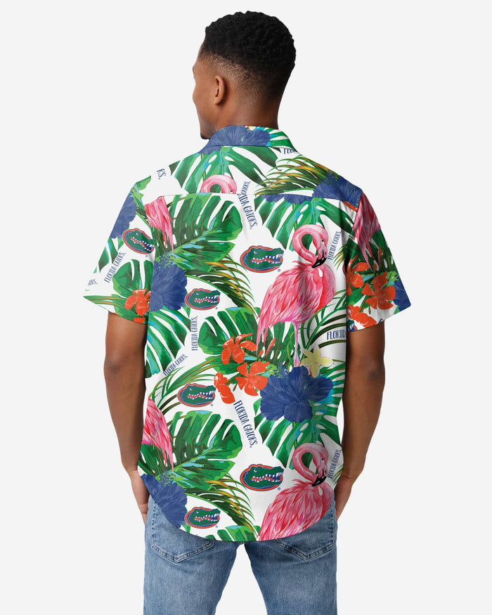 Florida Gators Flamingo Button Up Shirt FOCO - FOCO.com